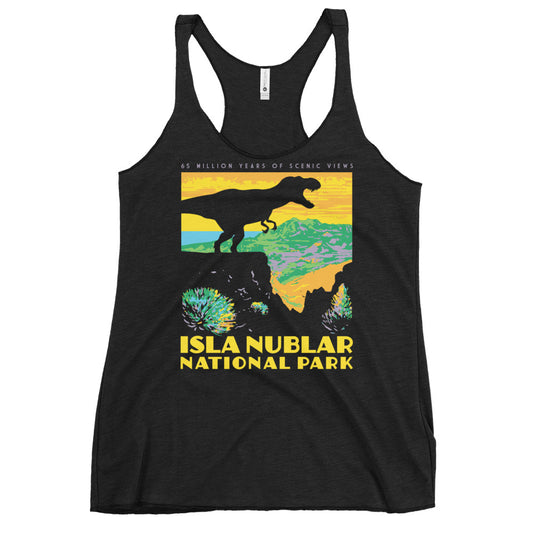 Isla Nublar National Park Women's Racerback Tank