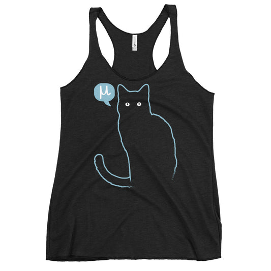 Mu Cat Women's Racerback Tank