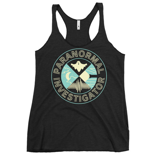 Paranormal Investigator Women's Racerback Tank