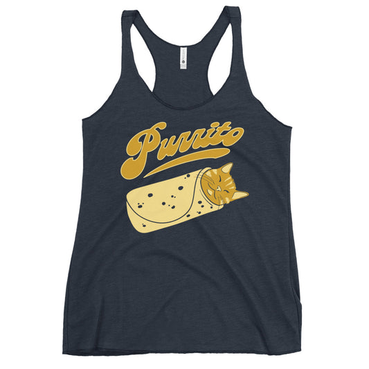 Purrito Women's Racerback Tank