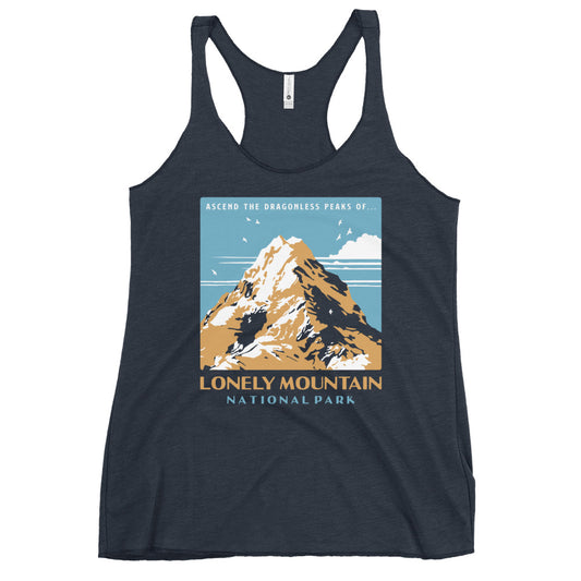 Lonely Mountain National Park Women's Racerback Tank