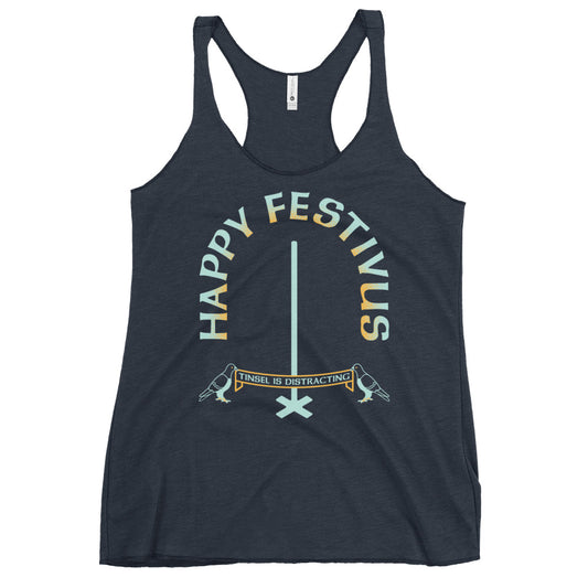 Happy Festivus Women's Racerback Tank