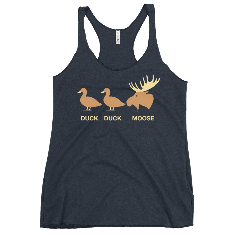 Duck Duck Moose Women's Racerback Tank