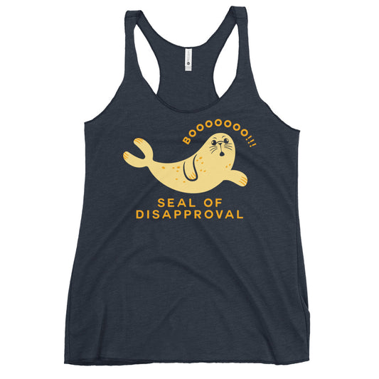 Seal Of Disapproval Women's Racerback Tank