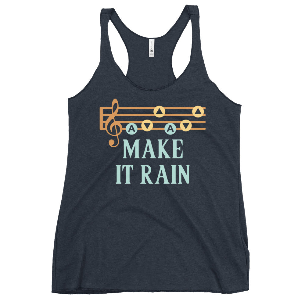 Make It Rain Women's Racerback Tank