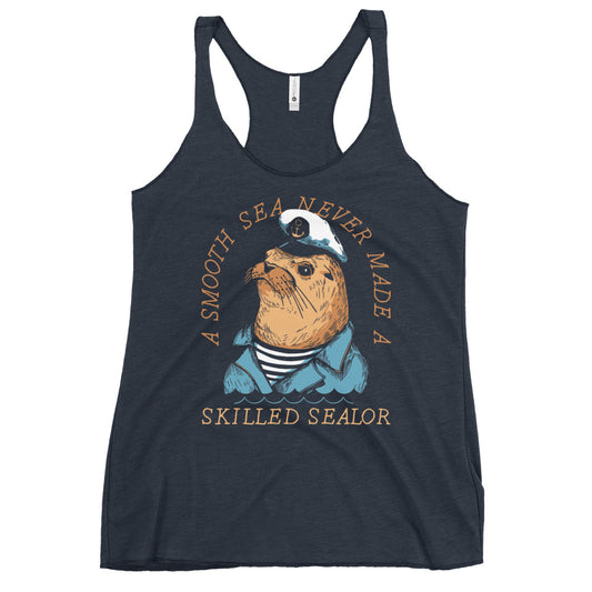 Skilled Sealor Women's Racerback Tank