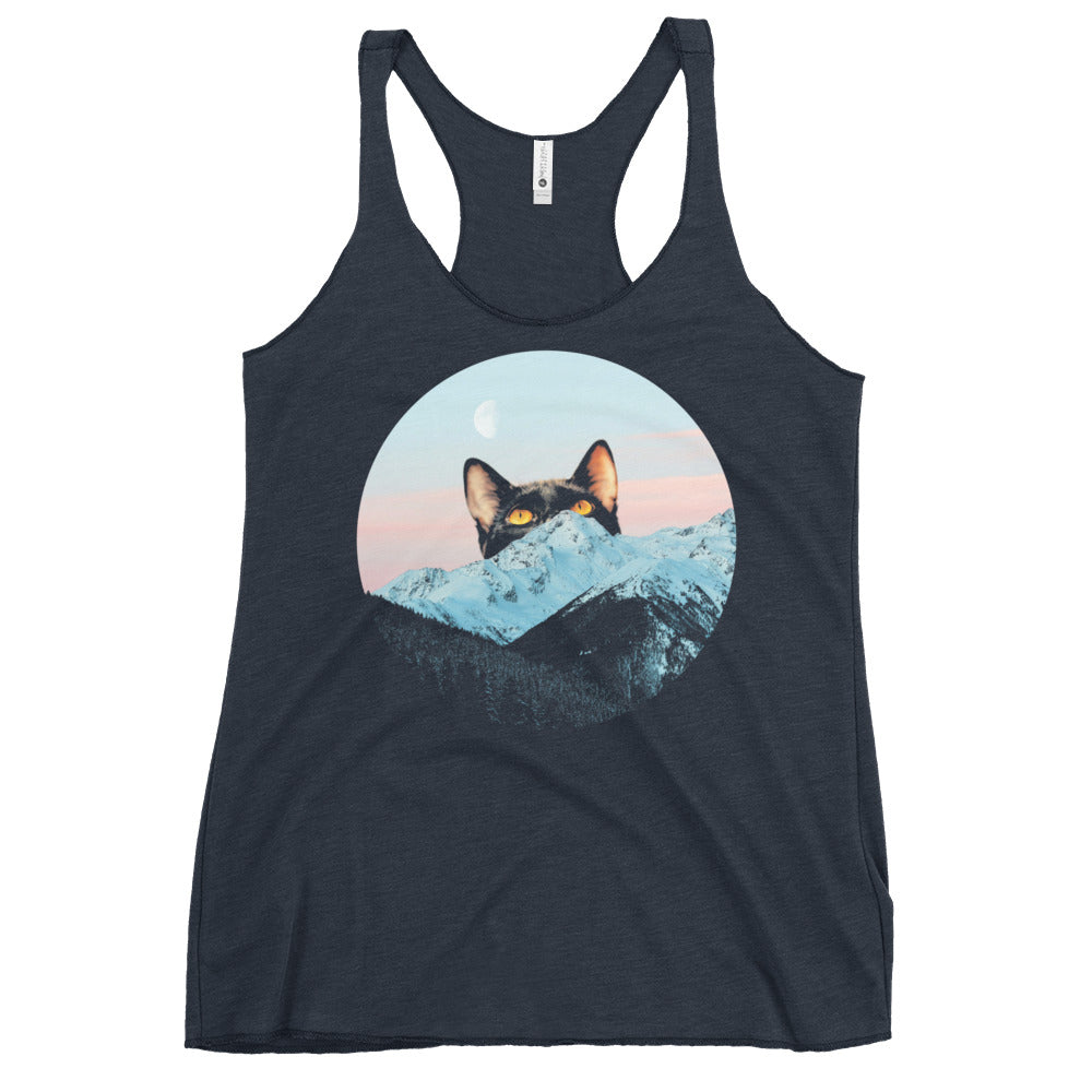 Meowntain Women's Racerback Tank