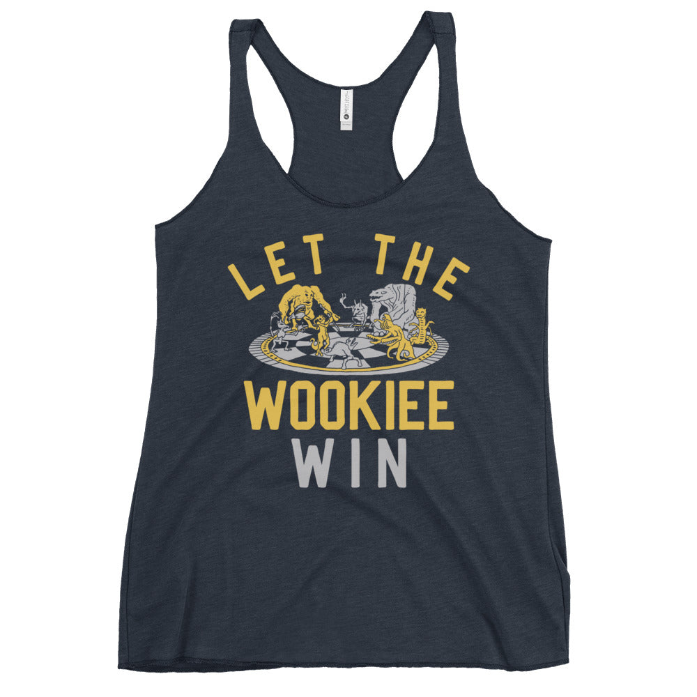 Let The Wookiee Win Women's Racerback Tank