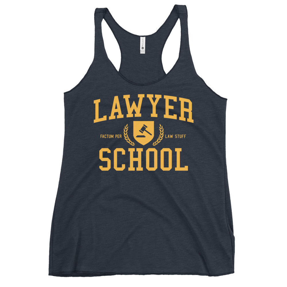 Lawyer School Women's Racerback Tank