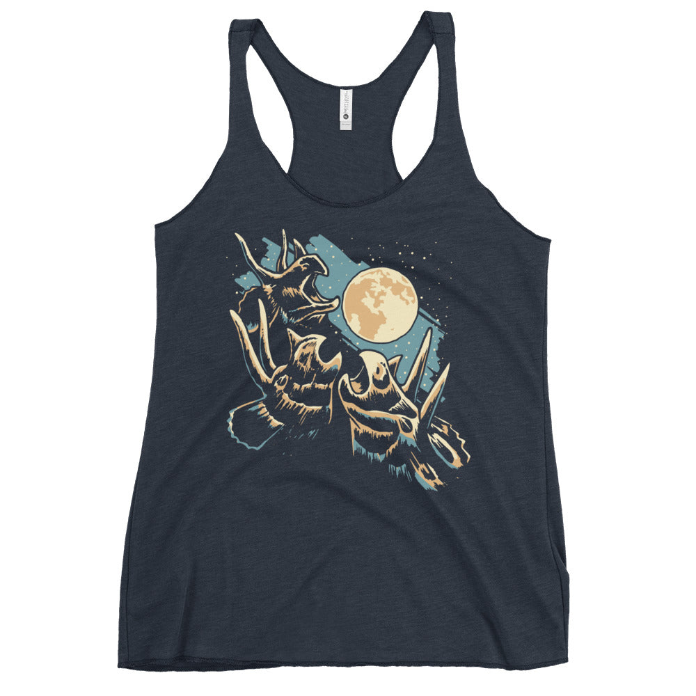 3 Tri Moon Women's Racerback Tank