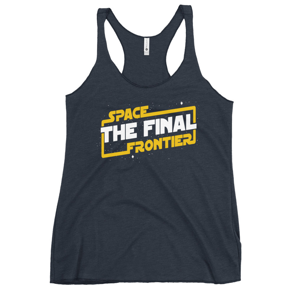 Space The Final Frontier Women's Racerback Tank