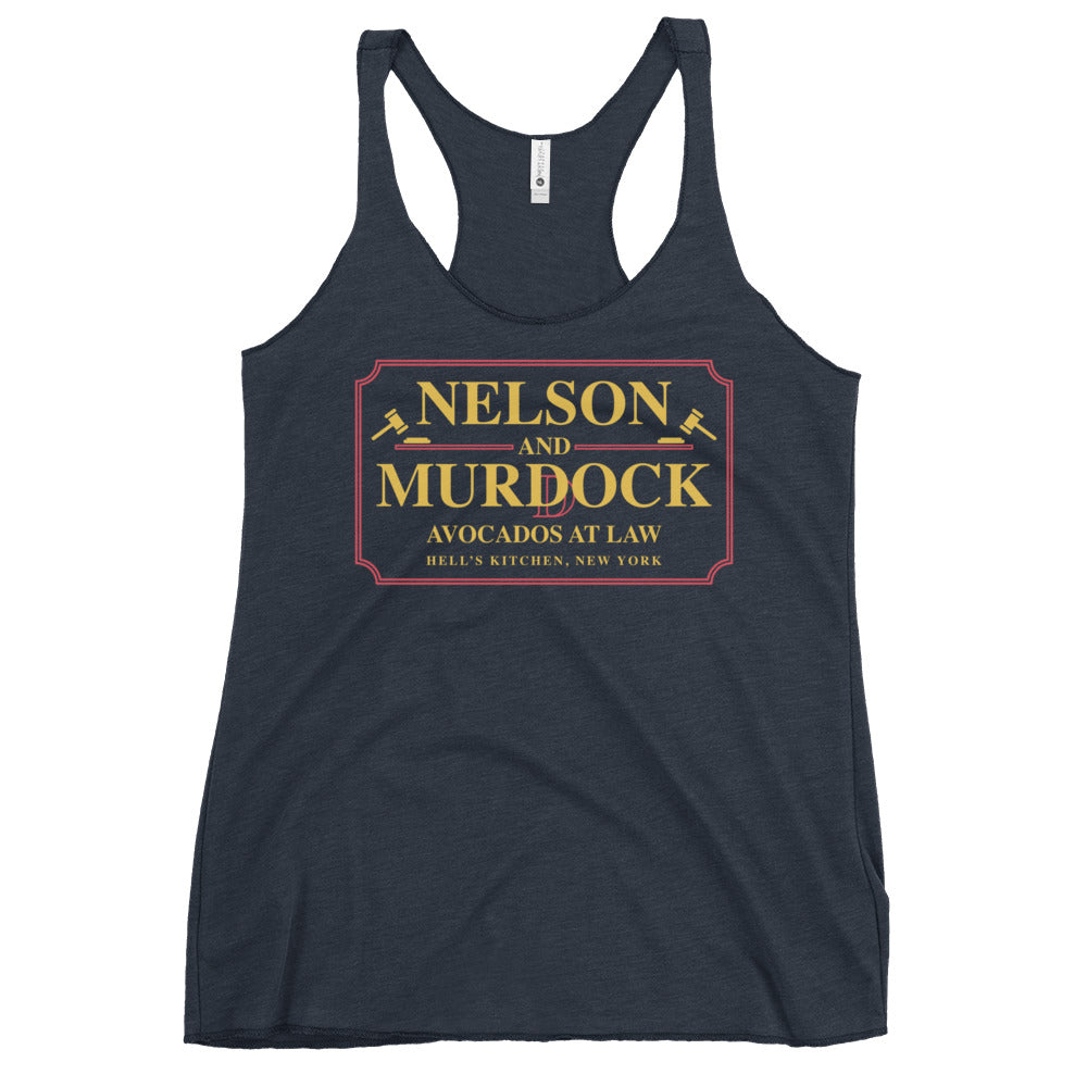 Nelson And Murdock Women's Racerback Tank