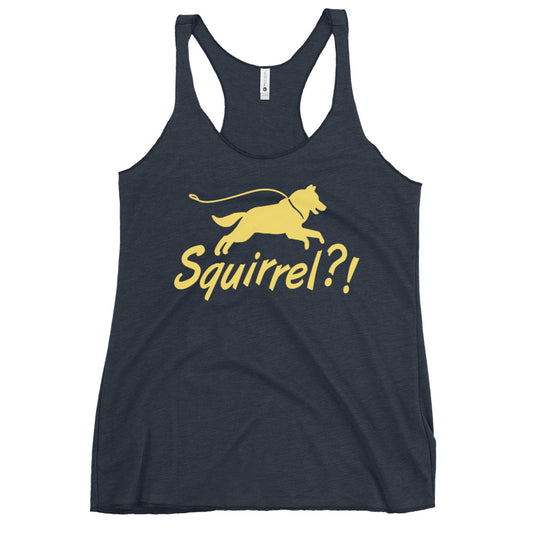 Squirrel?! Women's Racerback Tank