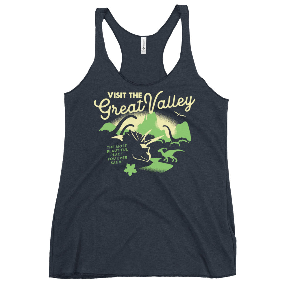 Visit The Great Valley Women's Racerback Tank
