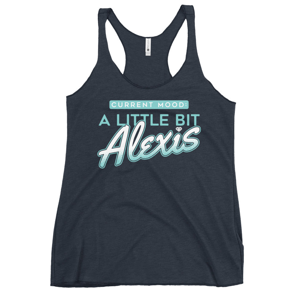 A Little Bit Alexis Women's Racerback Tank