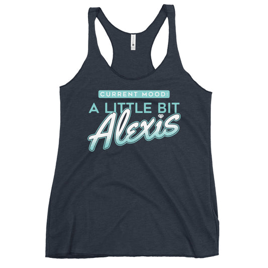 A Little Bit Alexis Women's Racerback Tank