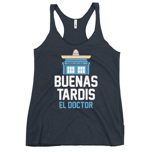 Buenas Tardis Women's Racerback Tank