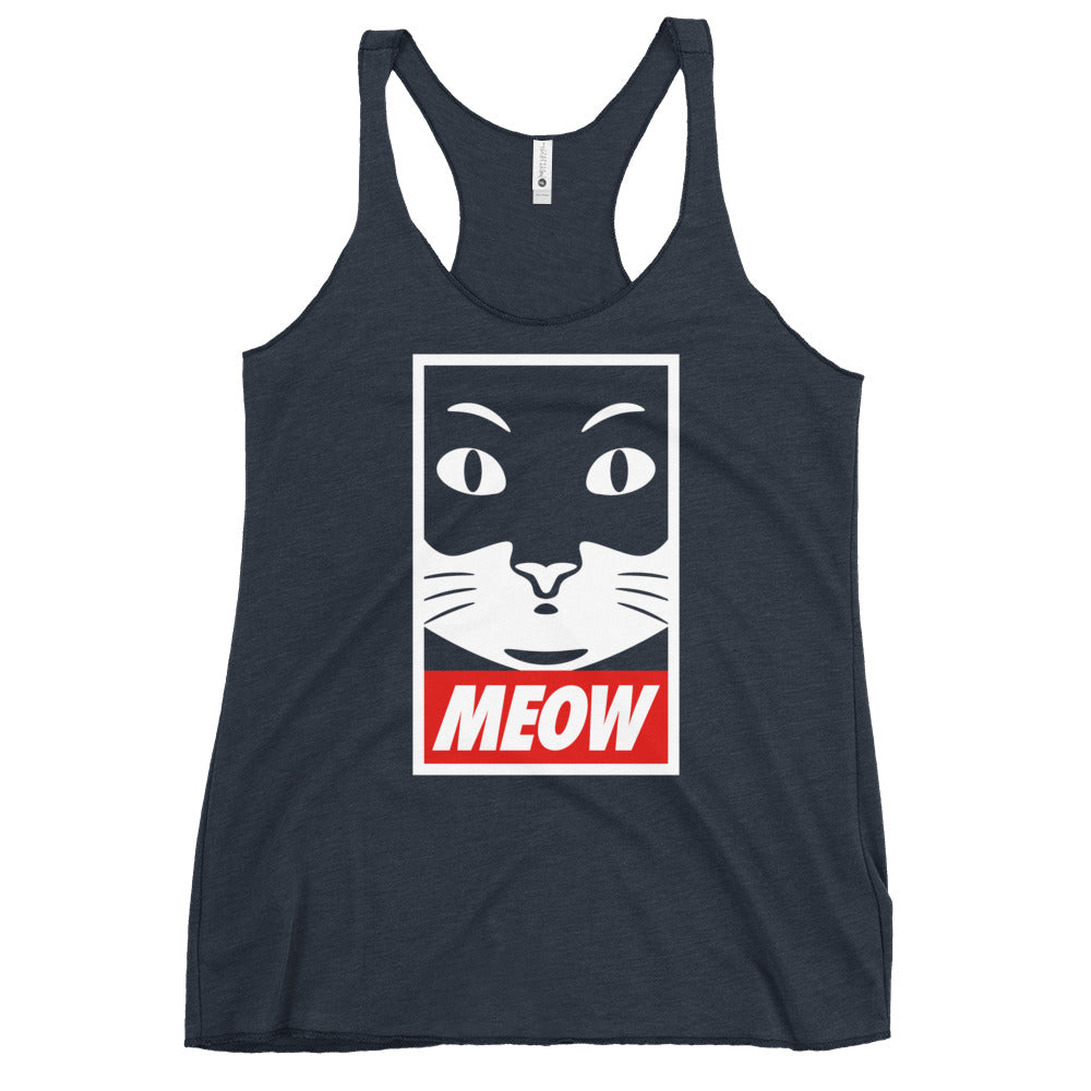 Meow Women's Racerback Tank