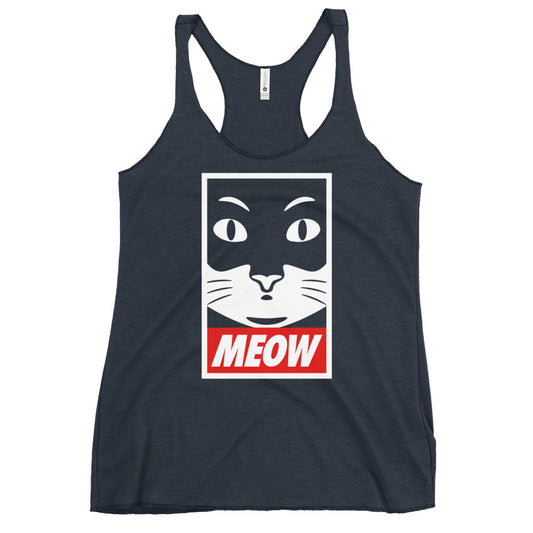 Meow Women's Racerback Tank