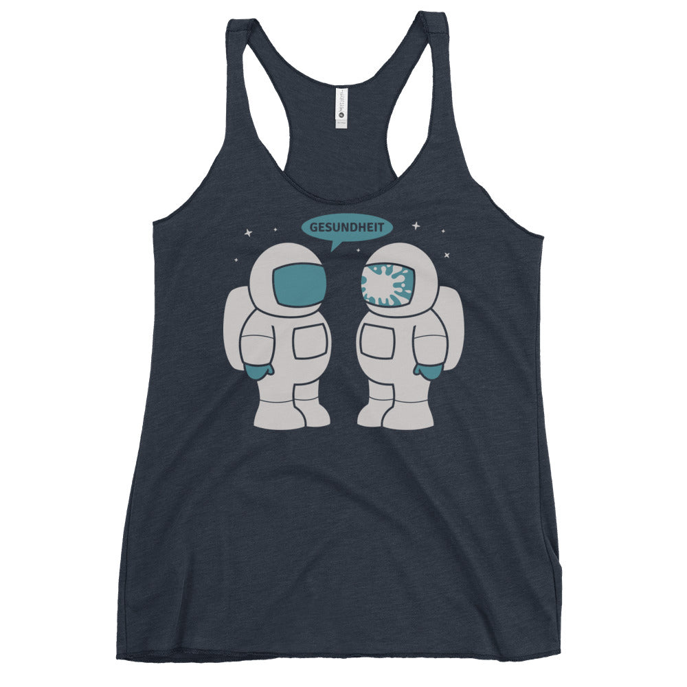Space Sneeze Women's Racerback Tank