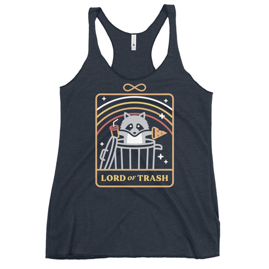 Lord Of Trash Tarot Women's Racerback Tank