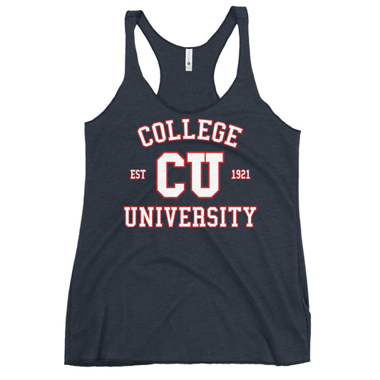 College University Women's Racerback Tank