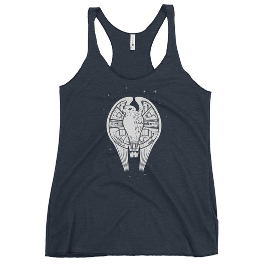 Fastest Falcon In The Universe Women's Racerback Tank