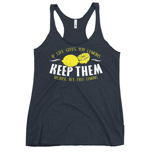 If Life Gives You Lemons Women's Racerback Tank