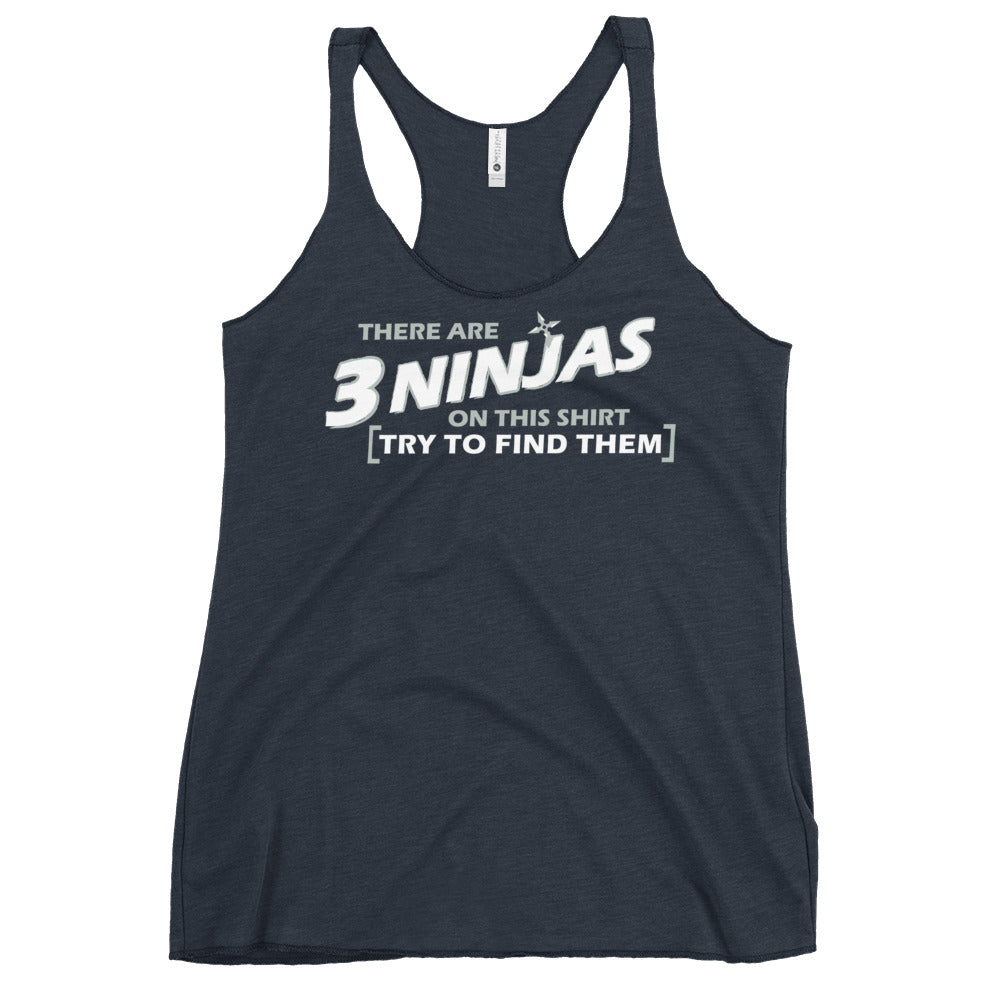 3 Ninjas Women's Racerback Tank
