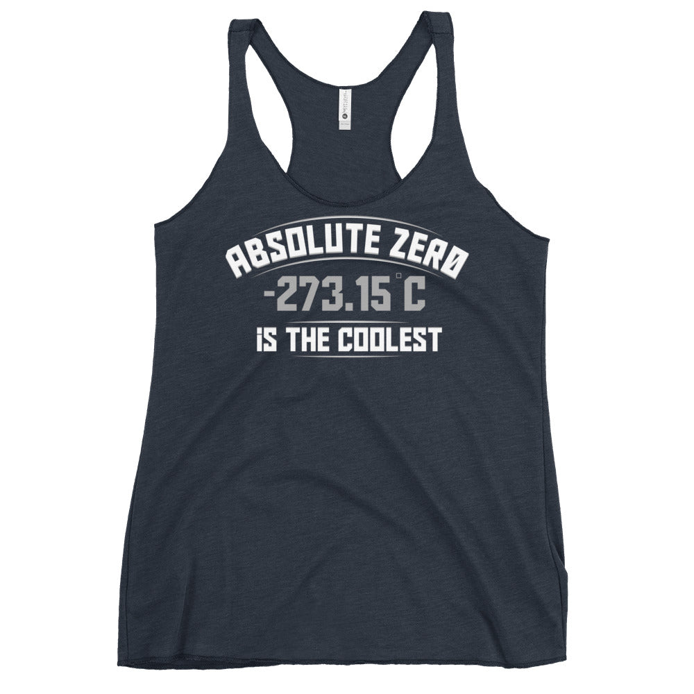 Absolute Zero Is The Coolest Women's Racerback Tank