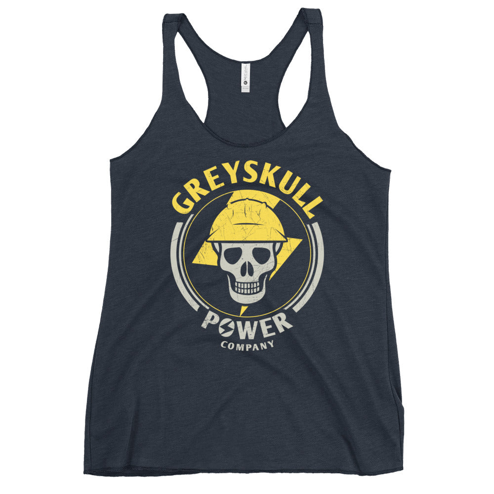 Greyskull Power Company Women's Racerback Tank