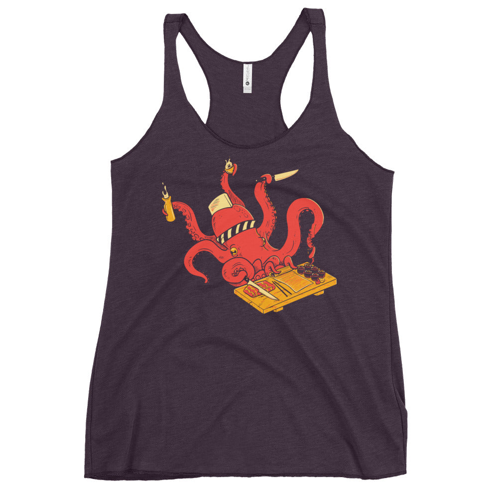 Octo Itamae Women's Racerback Tank