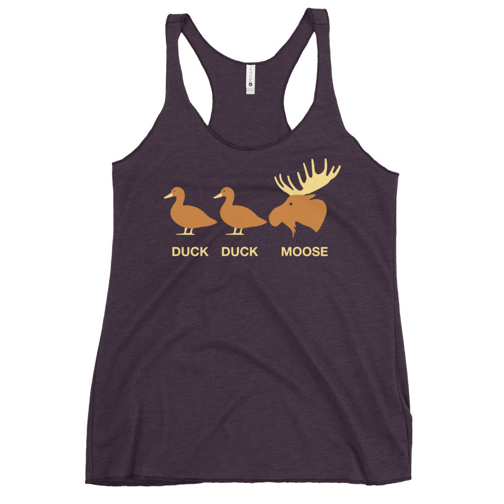 Duck Duck Moose Women's Racerback Tank