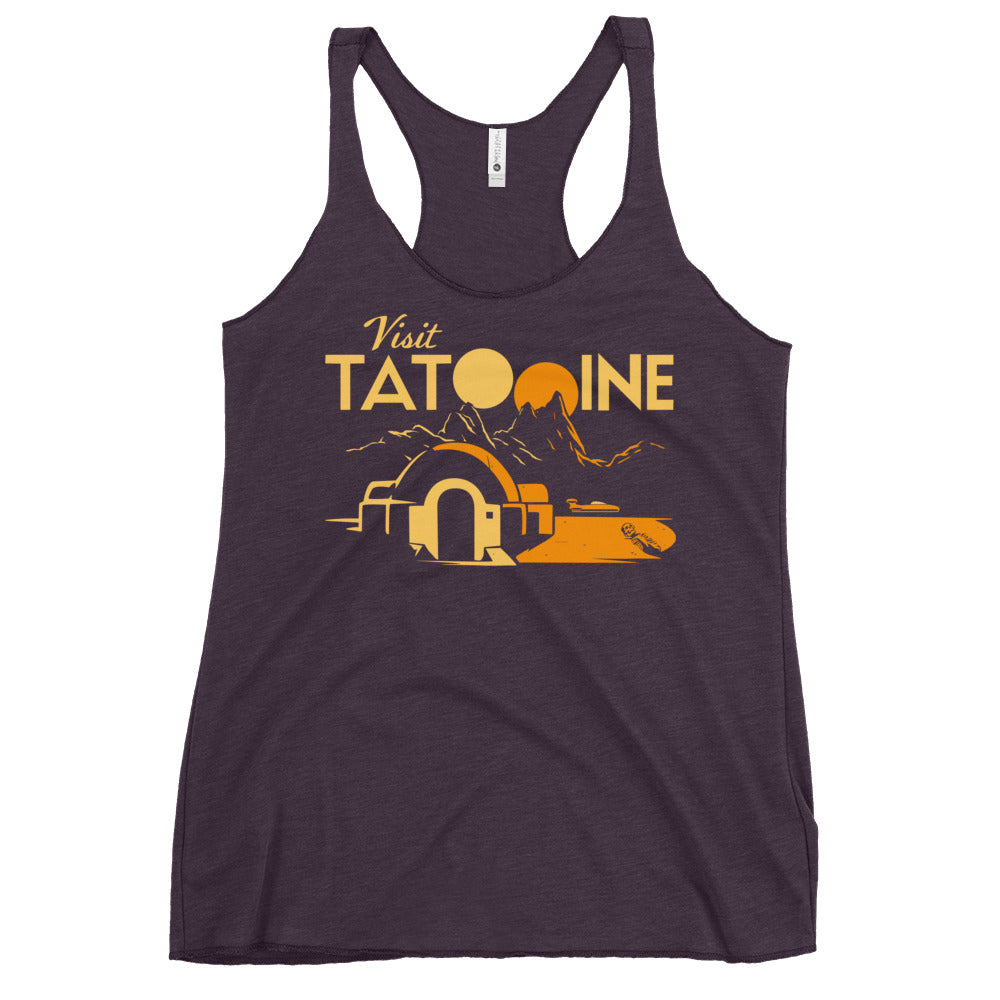 Visit Tatooine Women's Racerback Tank