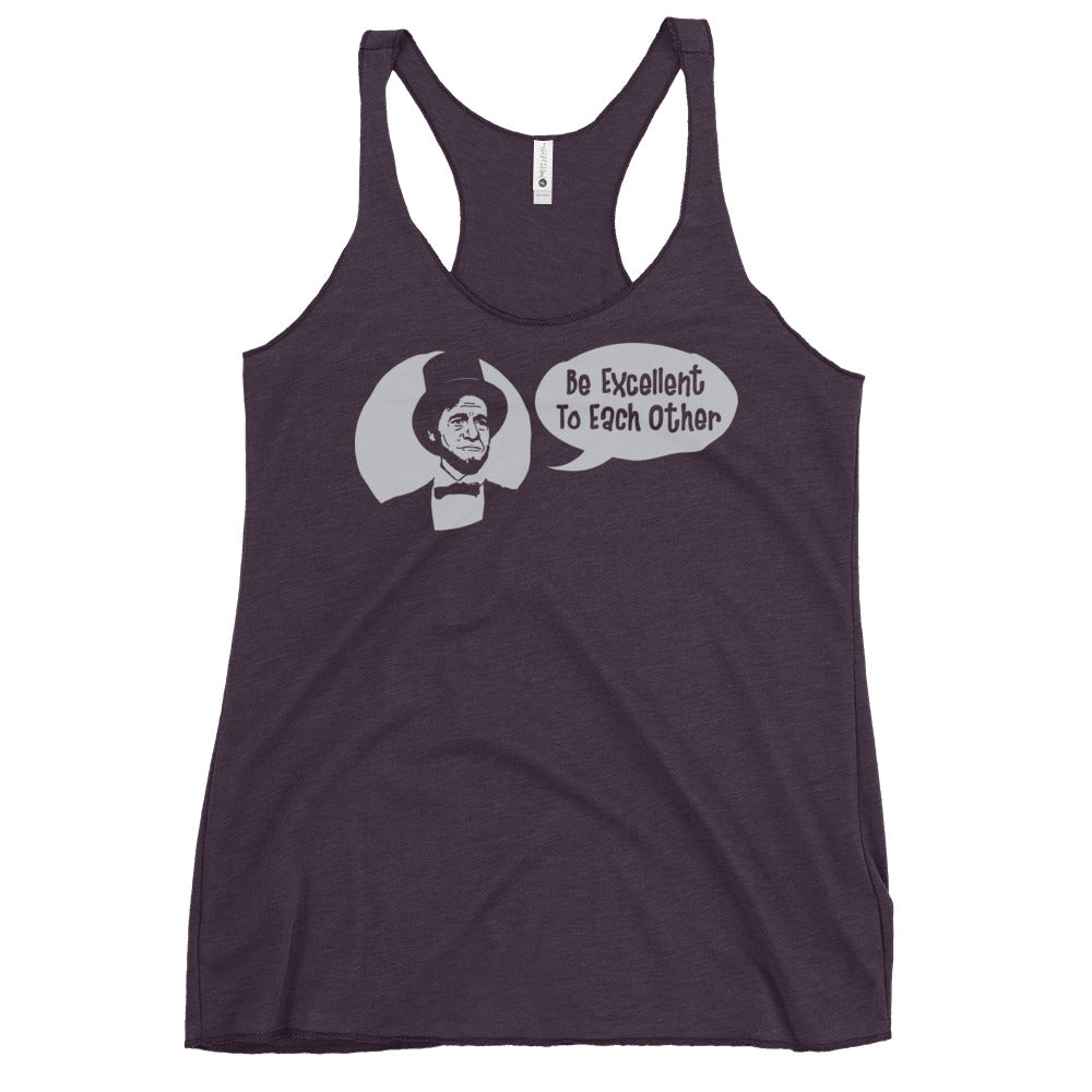 Be Excellent to Each Other Women's Racerback Tank
