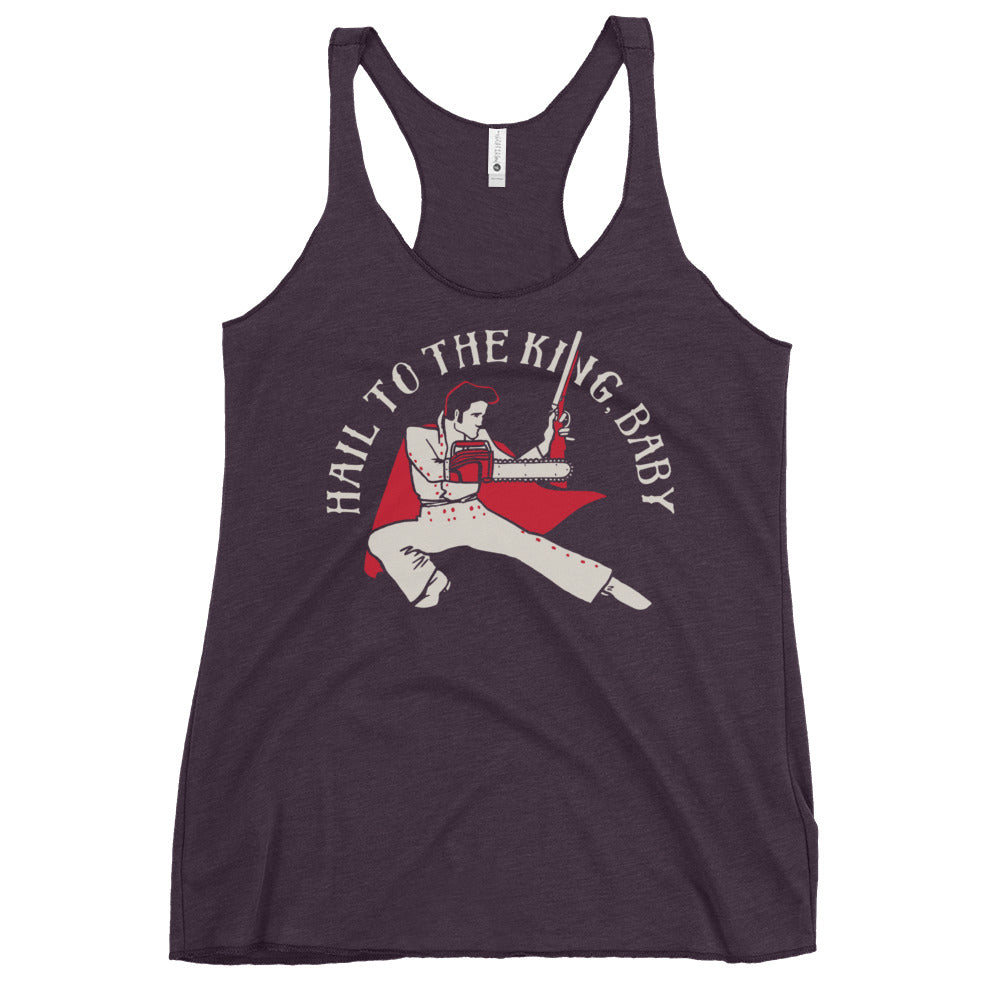 Hail To The King, Baby Women's Racerback Tank