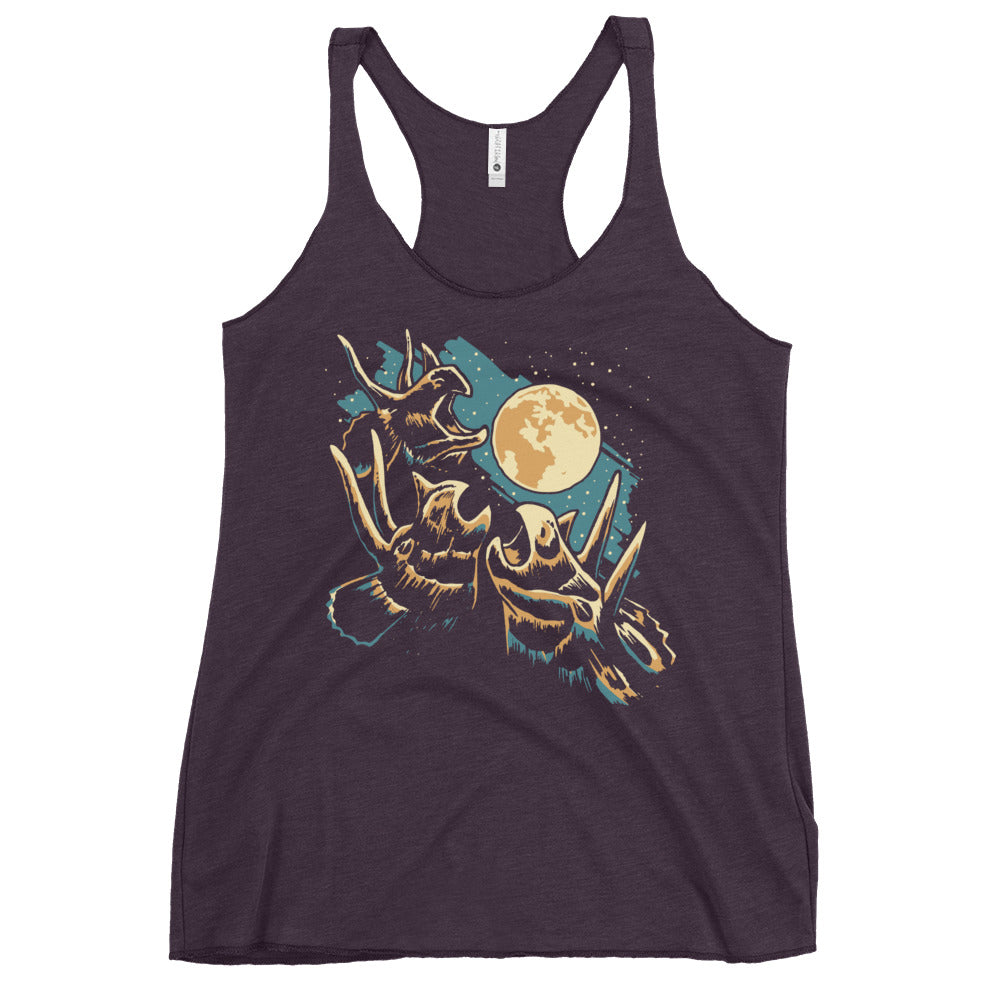 3 Tri Moon Women's Racerback Tank