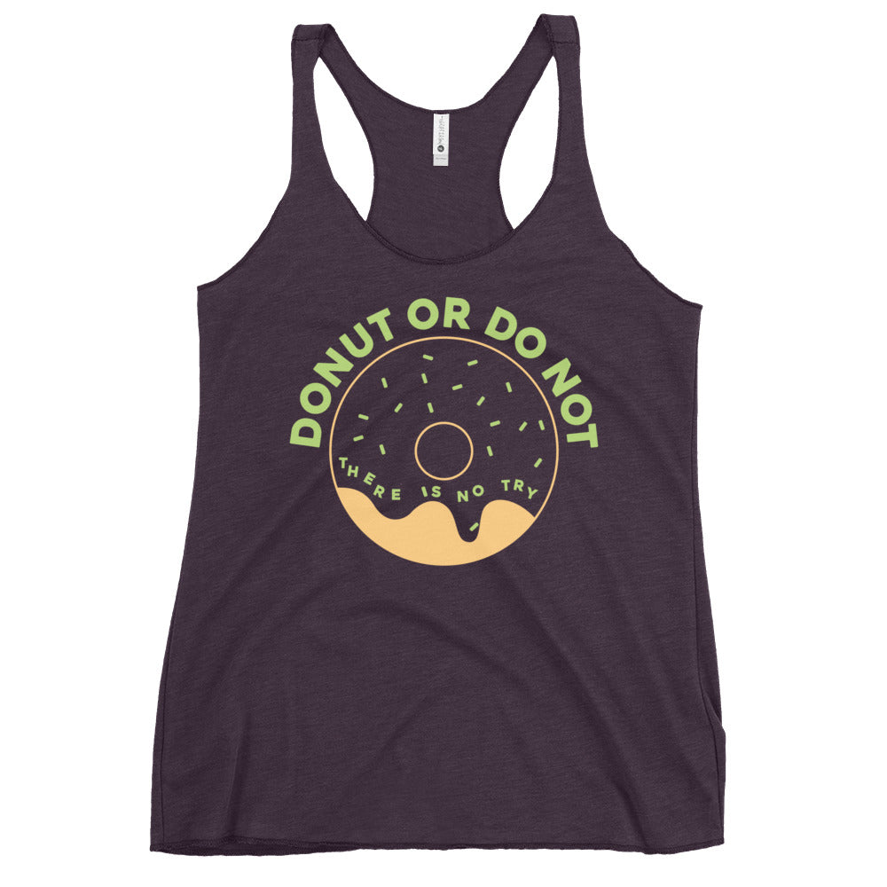 Donut Or Do Not Women's Racerback Tank
