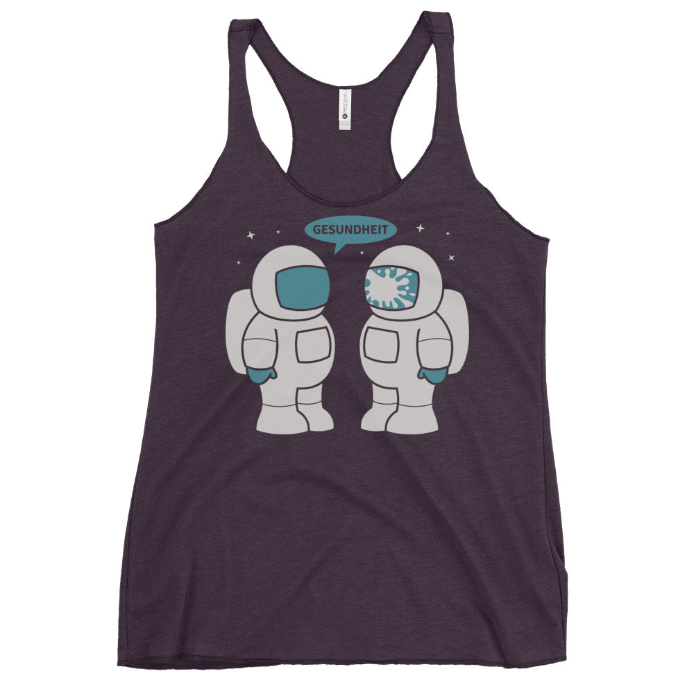 Space Sneeze Women's Racerback Tank
