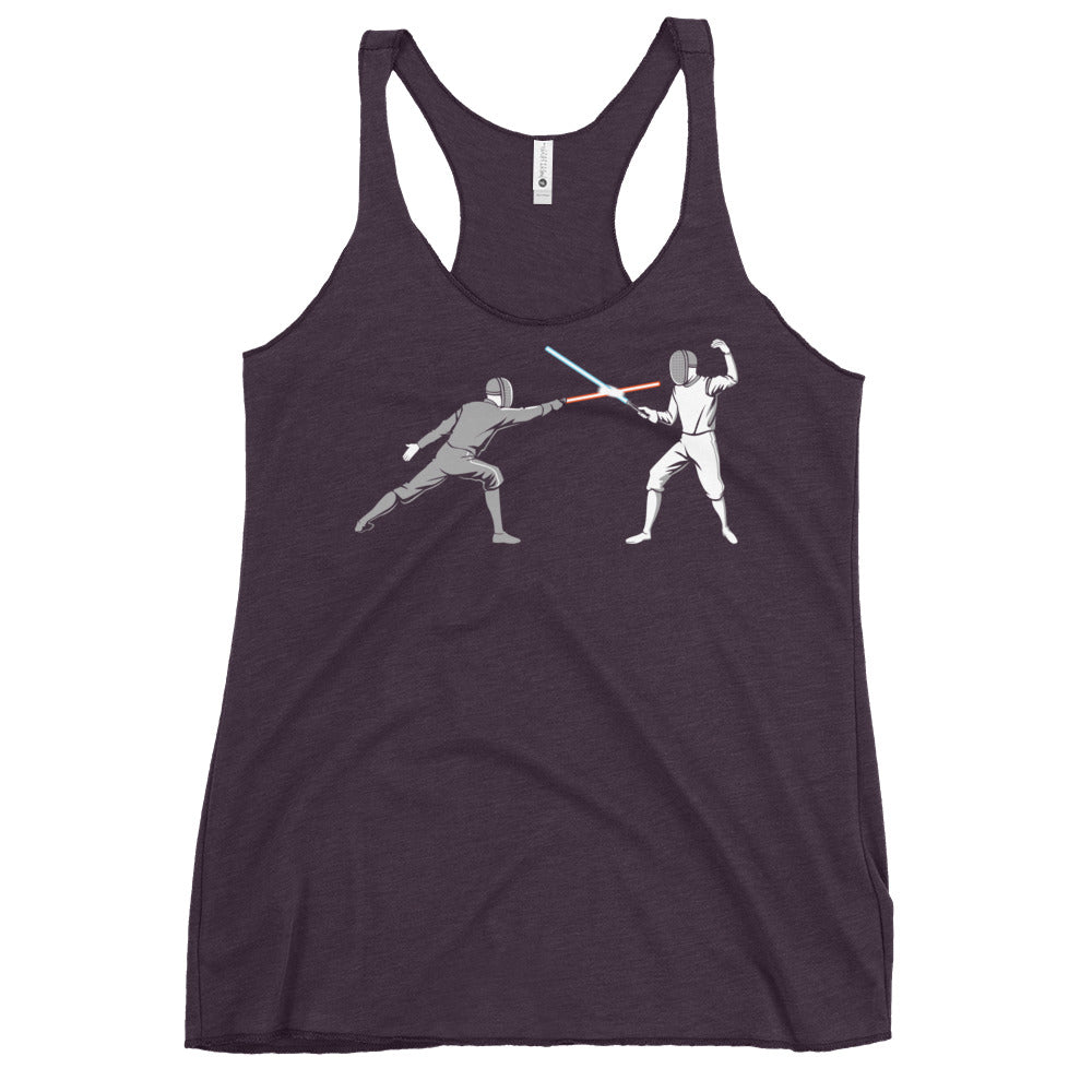 Light Fencing Women's Racerback Tank