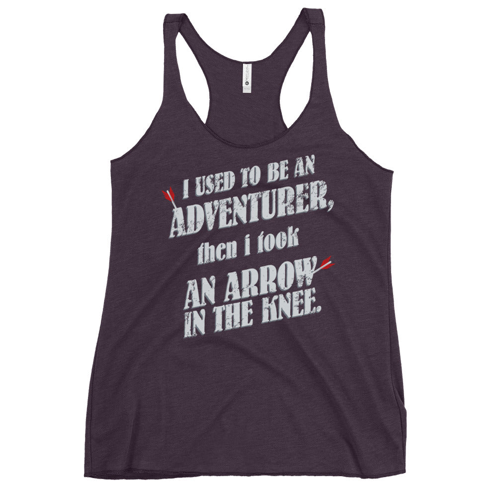 I Used To Be An Adventurer Women's Racerback Tank