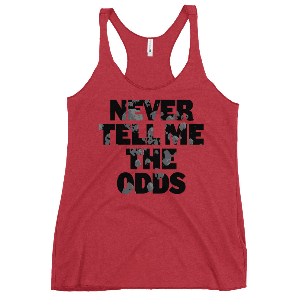 Never Tell Me The Odds Women's Racerback Tank