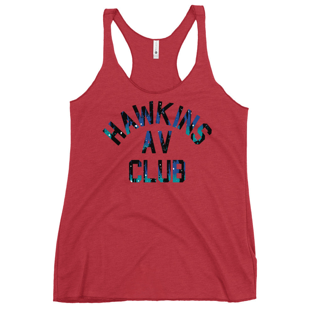 Hawkins AV Club Women's Racerback Tank