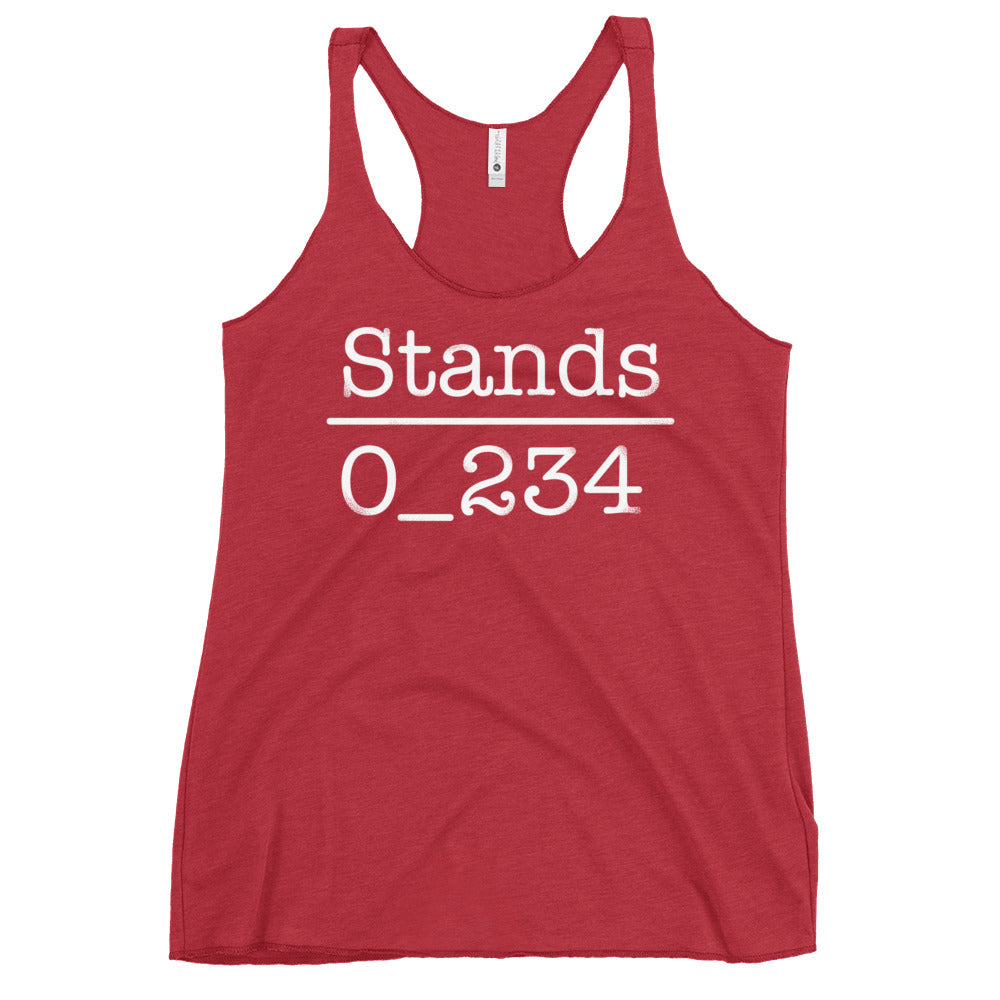 No 1 Under Stands Women's Racerback Tank