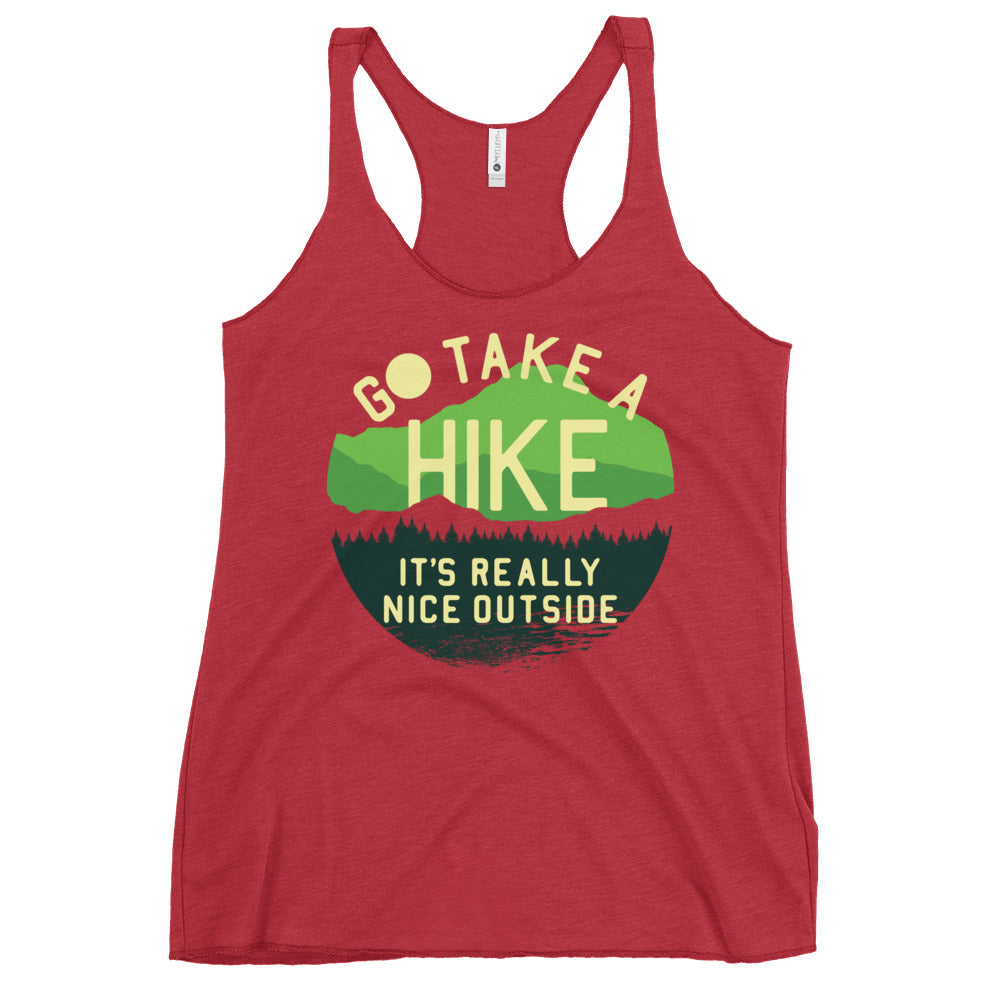 Go Take A Hike Women's Racerback Tank