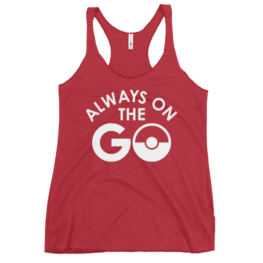 Always On The Go Women's Racerback Tank