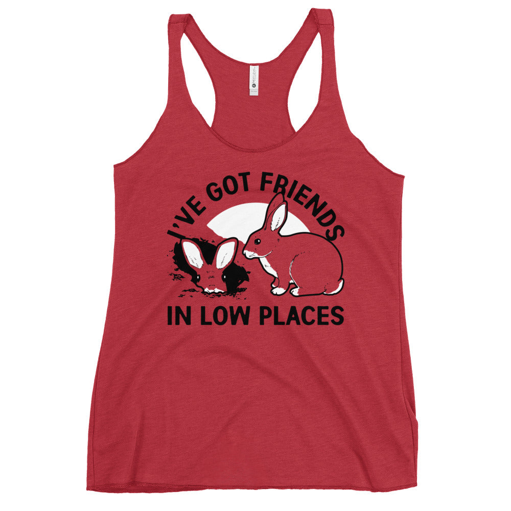 I've Got Friends In Low Places Women's Racerback Tank