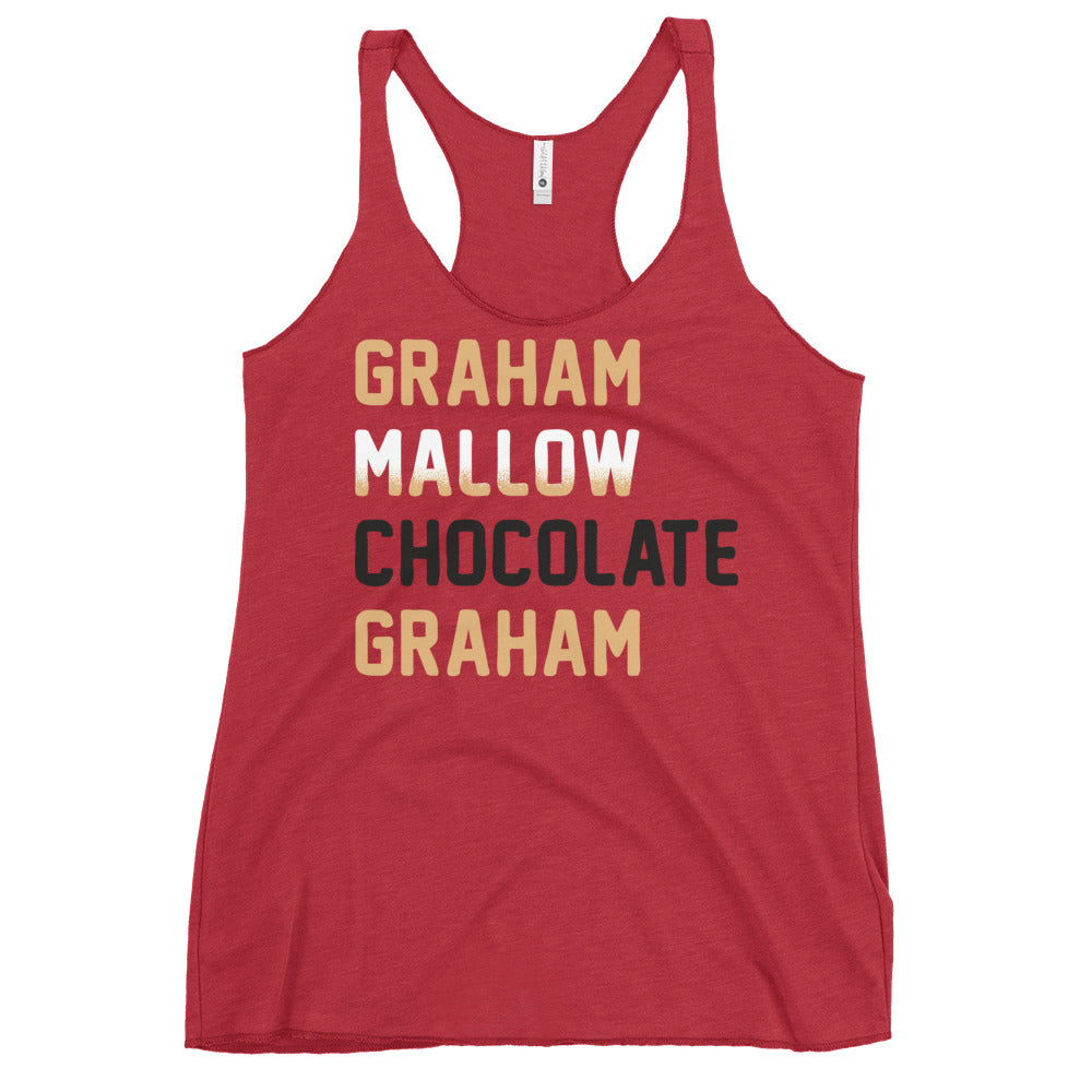 S'more Stack Women's Racerback Tank