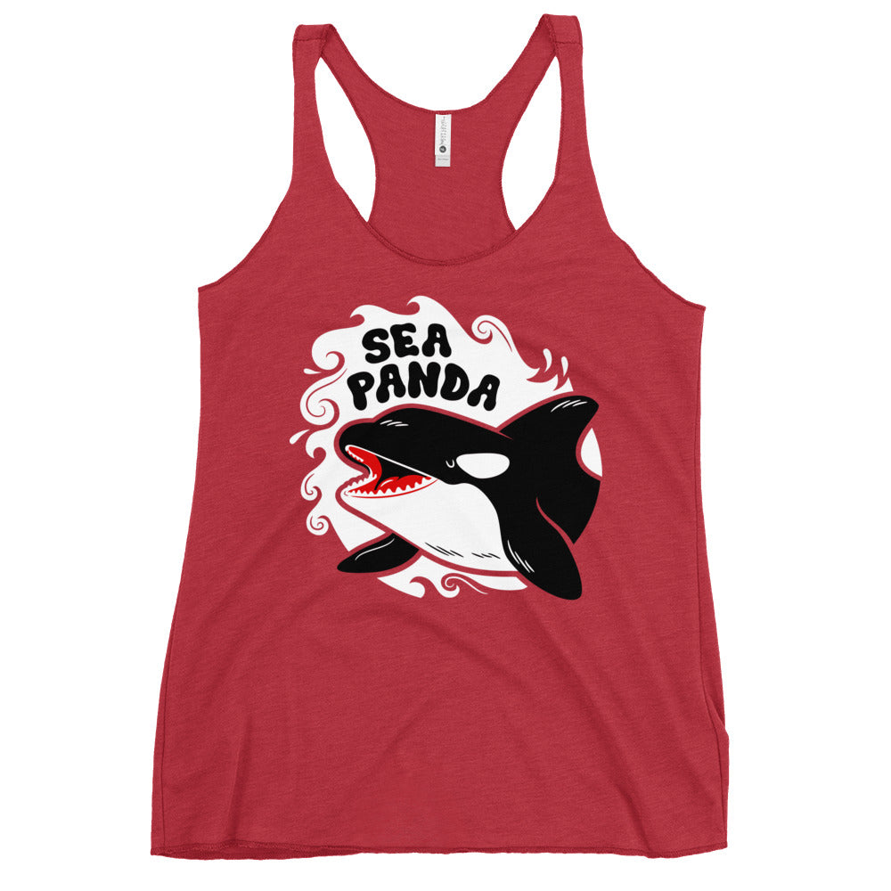 Sea Panda Women's Racerback Tank