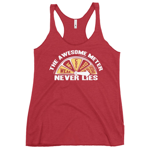 The Awesome Meter Women's Racerback Tank